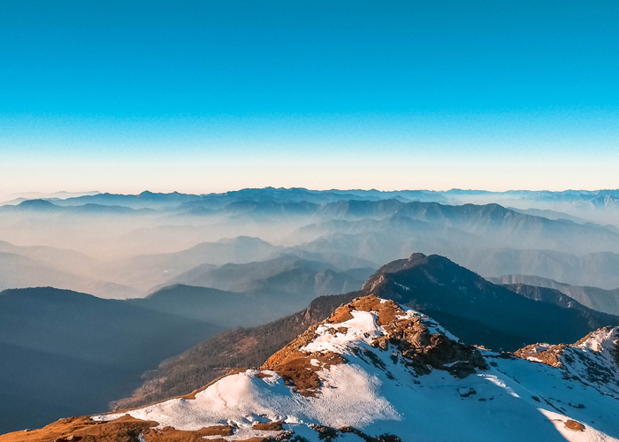 View from Phulara Ridge Trek